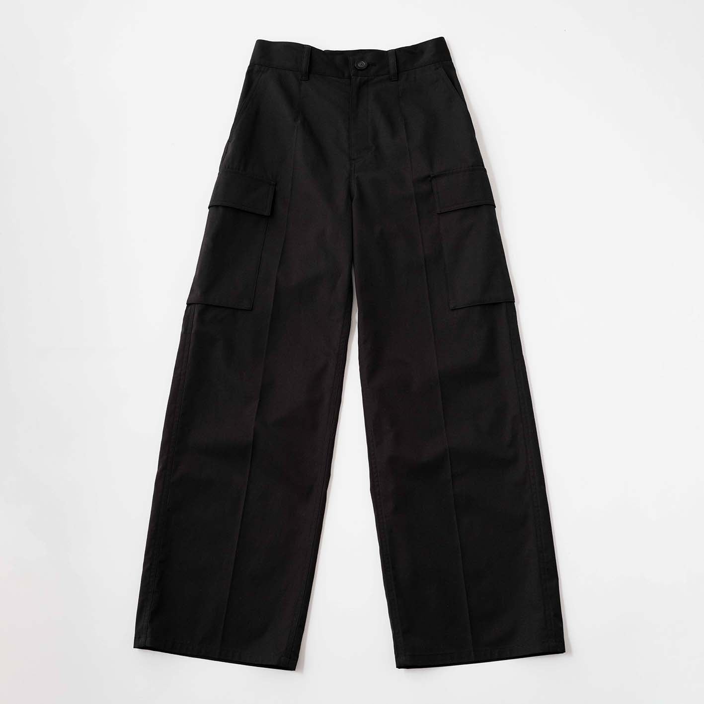High waist cargo pants
