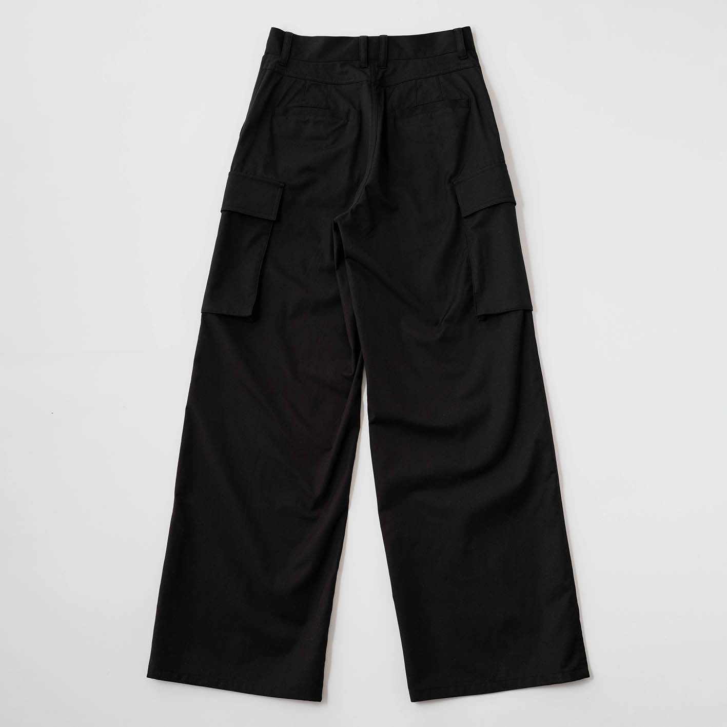 High waist cargo pants