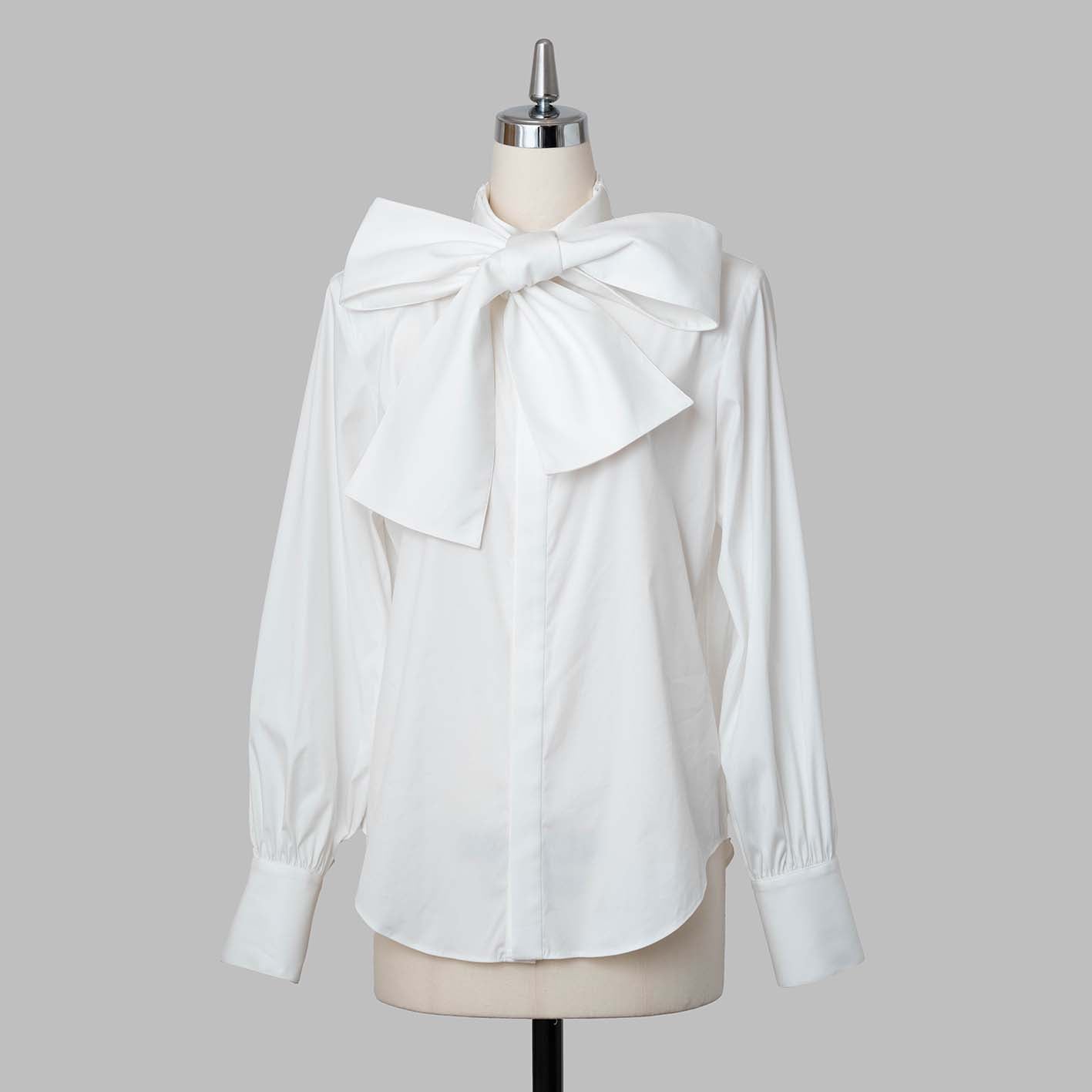 Big bow dress shirt