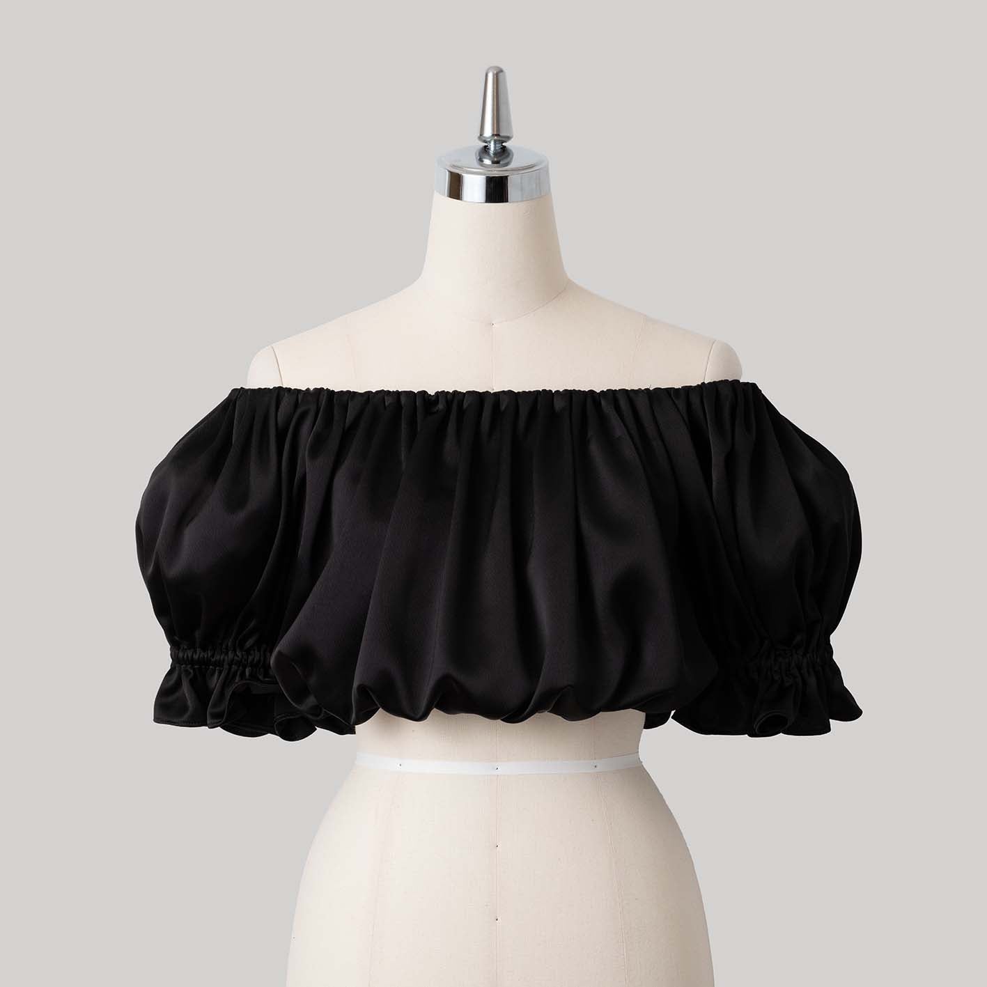 Gathered bare top