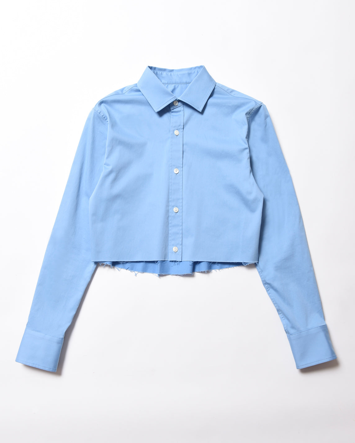 CROPPED WIDE COLOR SHIRT